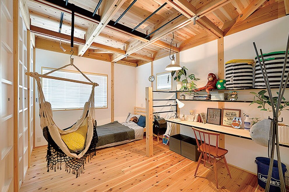 間取りを自由に変えられる